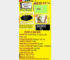 ANTALYA KONYAALTI ÜÇOLUKTA SATILIK 351 M2 VİLLA AR... ANTALYA KONYAALTI ÜÇOLUKTA SATILIK 351 M2 VİLLA AR...