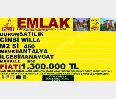 ANTALYA MANAVGAT SİDE DE SATILIK 2 KATLI 450 M2 5... ANTALYA MANAVGAT SİDE DE SATILIK 2 KATLI 450 M2 5...