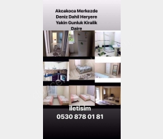 Günlük Eşyalı Kiralık Daire Günlük Eşyalı Kiralık Daire